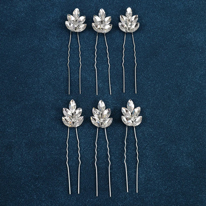 Women'S Casual Simple Style U Shape Metal Plating Inlay Pearl Hairpin