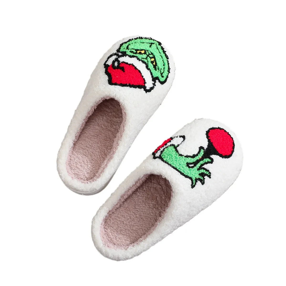 Women'S Casual Vacation Multicolor Round Toe Cotton Slippers