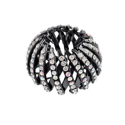 Women'S Classic Style Korean Style Geometric Plastic Inlay Rhinestones Hair Claws