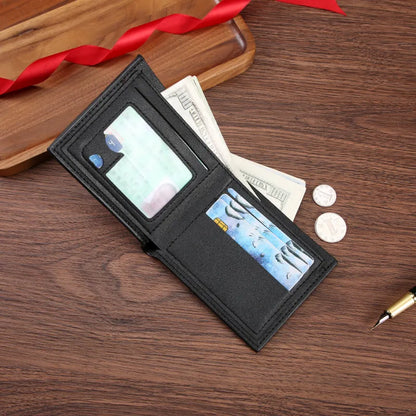 Women'S Color Block Pu Leather Open Small Wallets