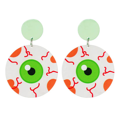 Fashion Halloween Pattern Acrylic No Inlaid Earrings