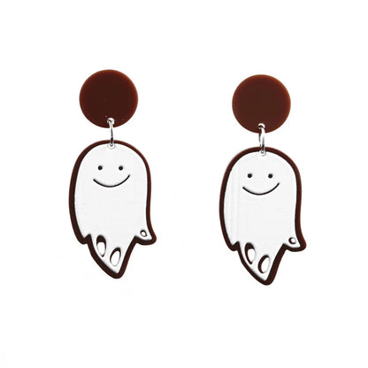 Fashion Halloween Pattern Acrylic No Inlaid Earrings