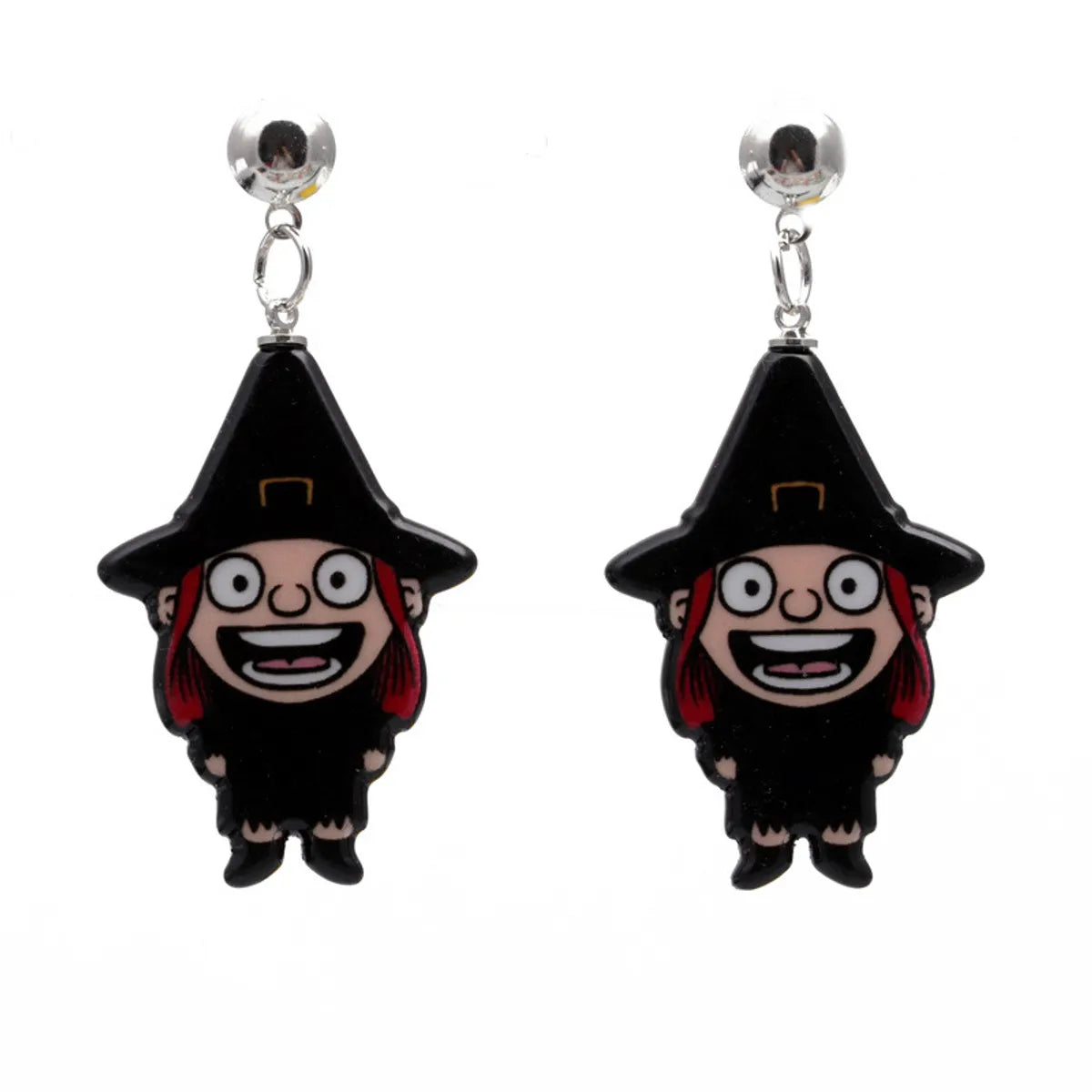 Fashion Halloween Pattern Acrylic No Inlaid Earrings