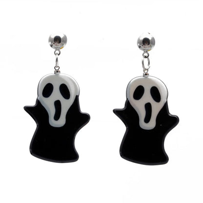 Fashion Halloween Pattern Acrylic No Inlaid Earrings