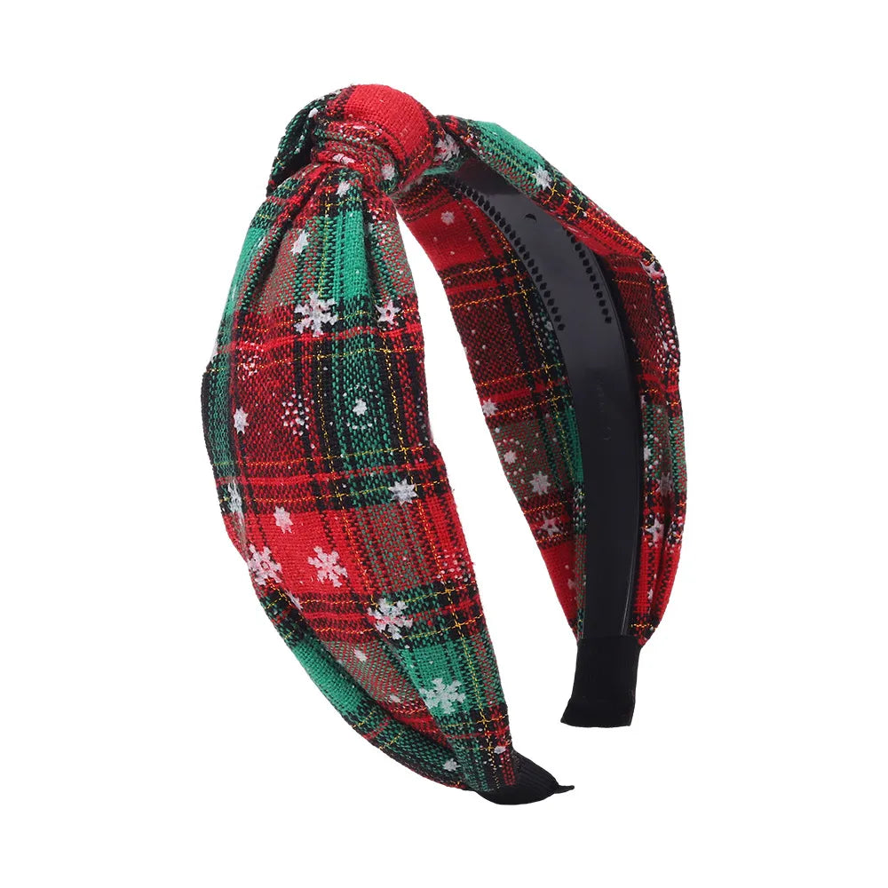 Women'S Cute Bow Knot Snowflake Cloth Hair Band