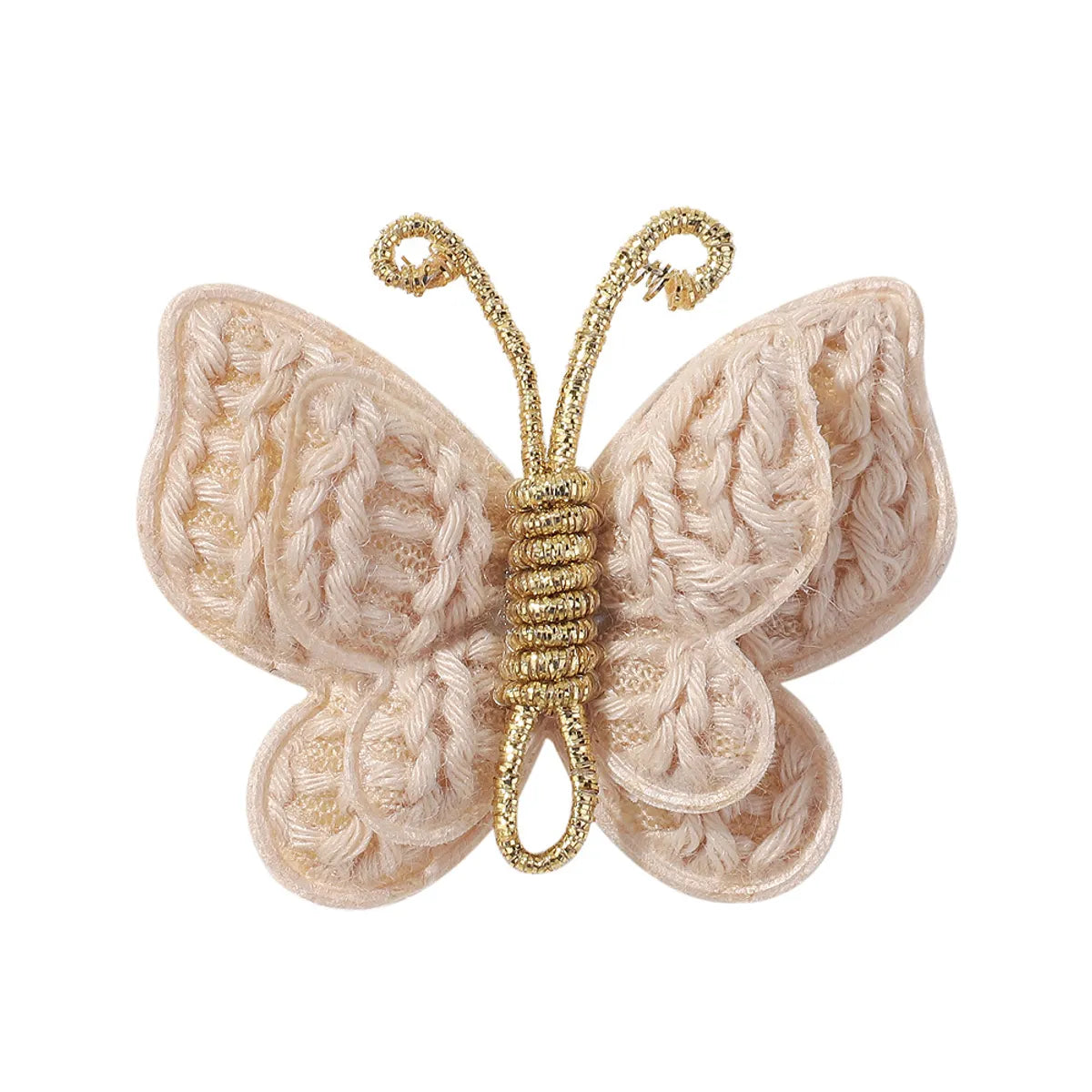 Women'S Cute Butterfly Yarn Hair Clip