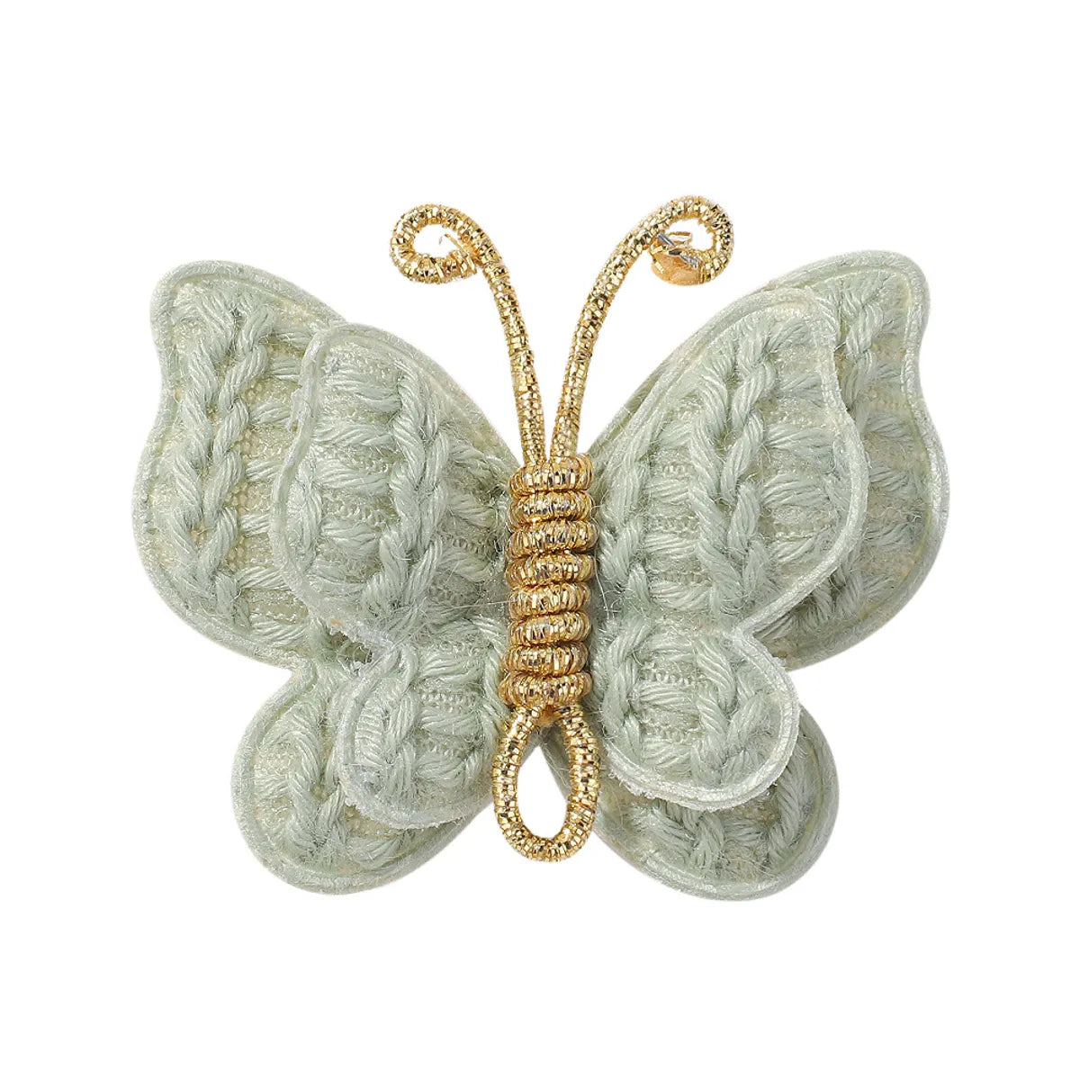 Women'S Cute Butterfly Yarn Hair Clip