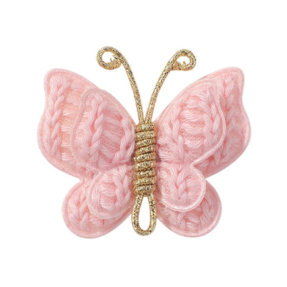 Women'S Cute Butterfly Yarn Hair Clip