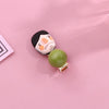 Women'S Cute Cartoon Character Alloy Resin Hair Clip