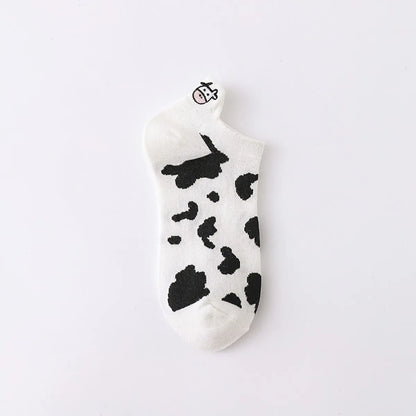 Women'S Cute Cartoon Cotton Embroidery Socks