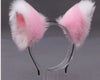 Women'S Cute Ear Plush Handmade Hair Band