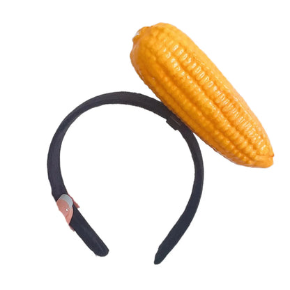 Women'S Cute Fruit Vegetable Mixed Materials Hair Band