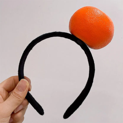 Women'S Cute Fruit Vegetable Mixed Materials Hair Band