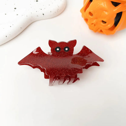 Women'S Cute Funny Halloween Pattern Arylic Hair Claws