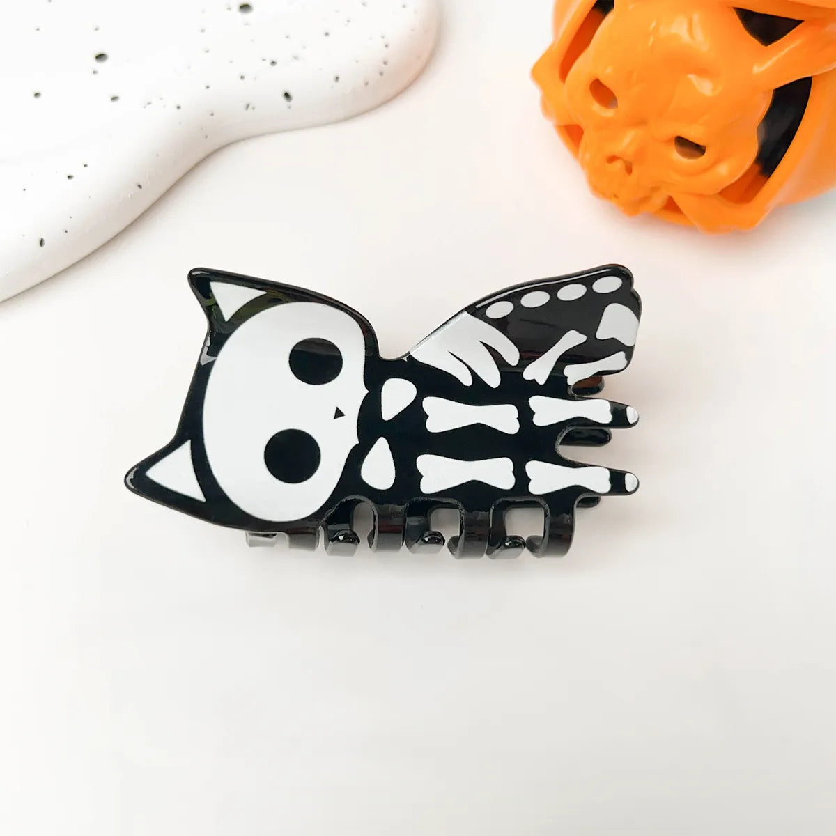 Women'S Cute Funny Halloween Pattern Arylic Hair Claws