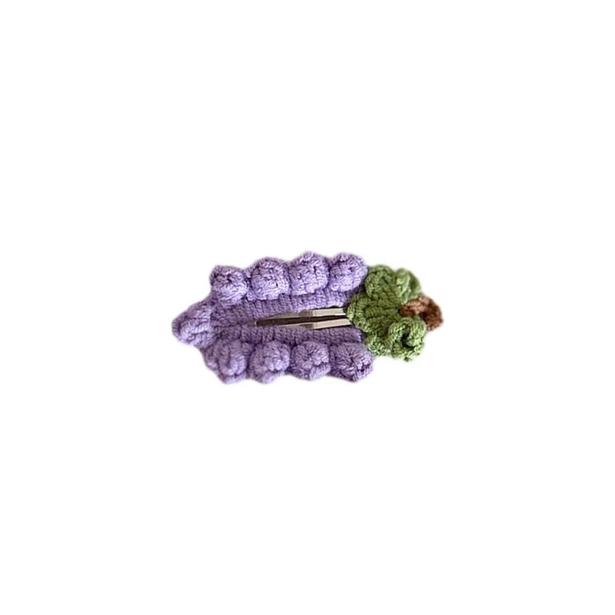 Women'S Cute Grape Cloth Hair Clip