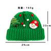 Women'S Cute Santa Claus Eaveless Wool Cap