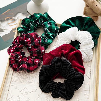 Women'S Cute Snowflake Cloth Hair Tie