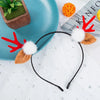 Women'S Cute Sweet Antlers Cloth Hair Clip Hair Band