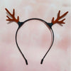 Women'S Cute Sweet Antlers Cloth Hair Clip Hair Band