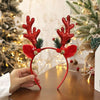 Women'S Cute Sweet Antlers Cloth Hair Clip Hair Band