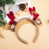 Women'S Cute Sweet Antlers Cloth Hair Clip Hair Band