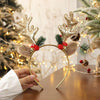 Women'S Cute Sweet Antlers Cloth Hair Clip Hair Band