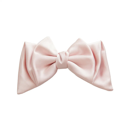 Women'S Cute Sweet Bow Knot Satin Hair Clip