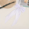 Women'S Cute Sweet Korean Style Bow Knot Cloth Hair Clip