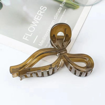 Women'S Elegant Bow Knot Plastic Hair Claws