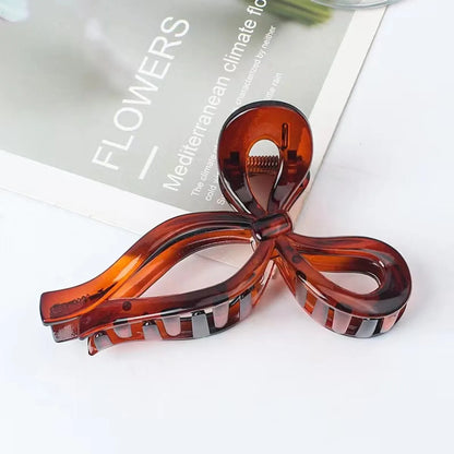 Women'S Elegant Bow Knot Plastic Hair Claws