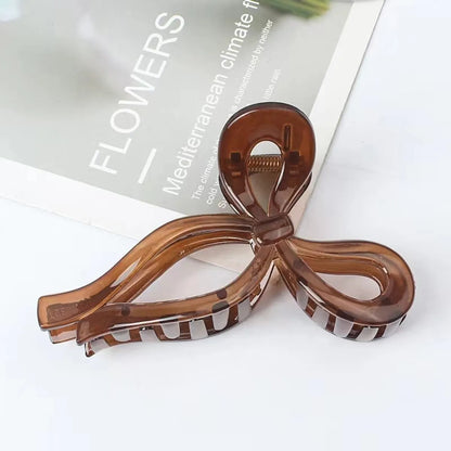 Women'S Elegant Bow Knot Plastic Hair Claws