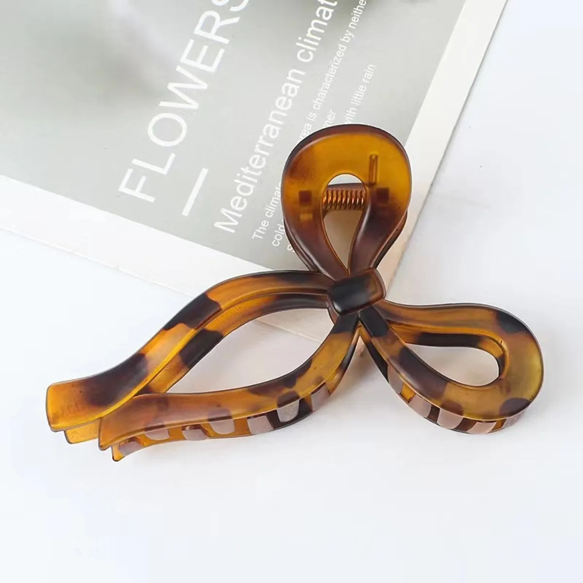 Women'S Elegant Bow Knot Plastic Hair Claws