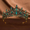 Women'S Elegant Bridal Streetwear Crown Alloy Plating Inlay Rhinestones Hair Band Crown