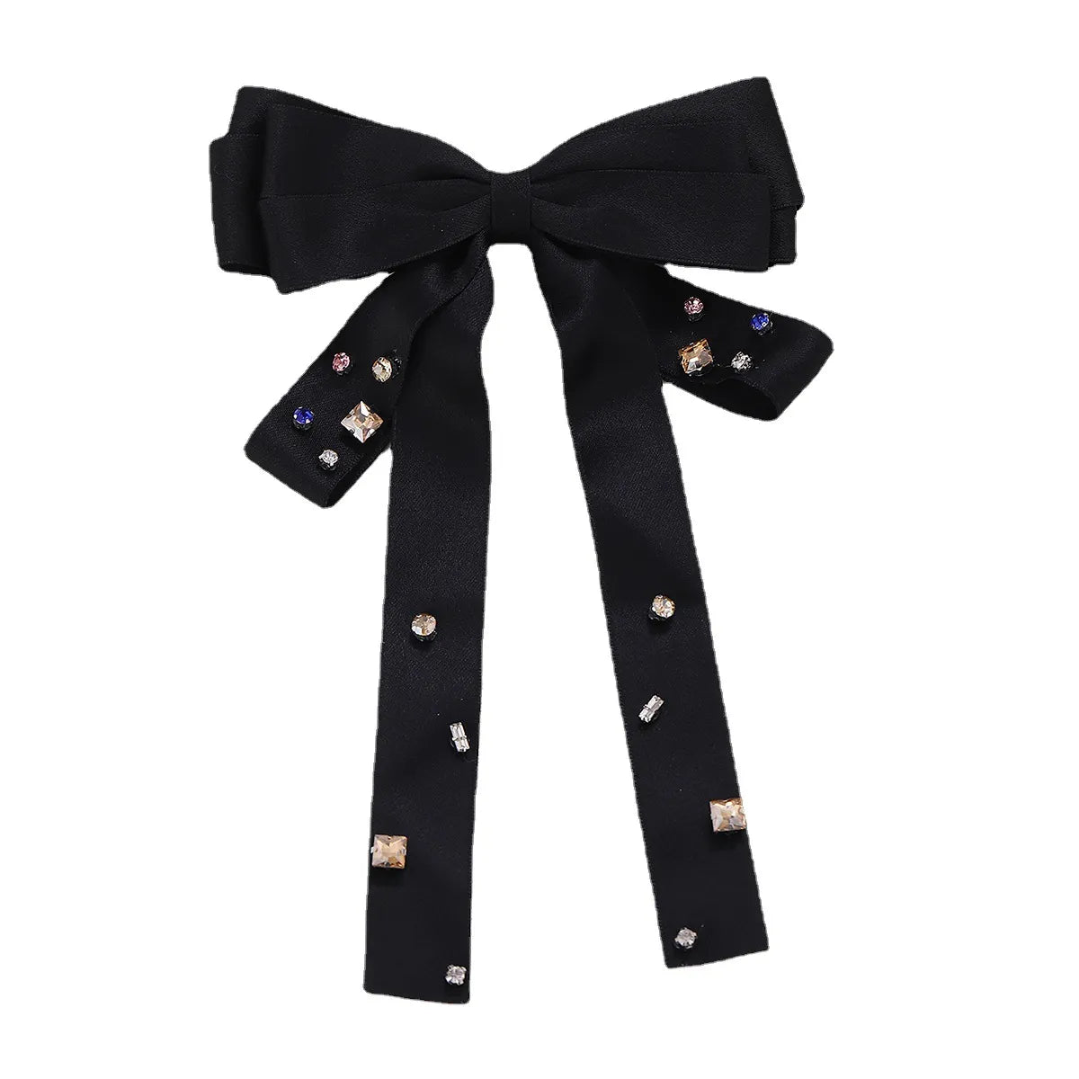 Women'S Elegant Classic Style Bow Knot Cloth Hair Clip