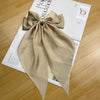 Women'S Elegant Glam Bow Knot Satin Hair Clip