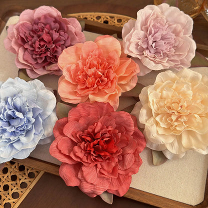 Women'S Elegant Glam Flower Cloth Flowers Hair Clip