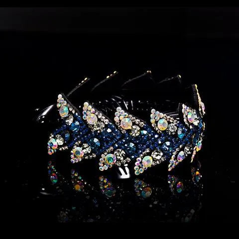 Women'S Elegant Glittery Rhinestone Hair Clip