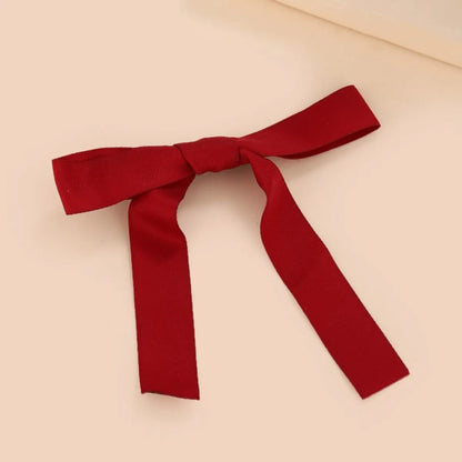 Women'S Elegant Lady Bow Knot Cloth Hair Clip