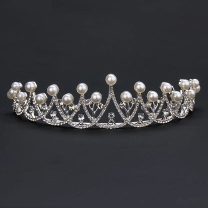 Women'S Elegant Princess Crown Alloy Plating Crown