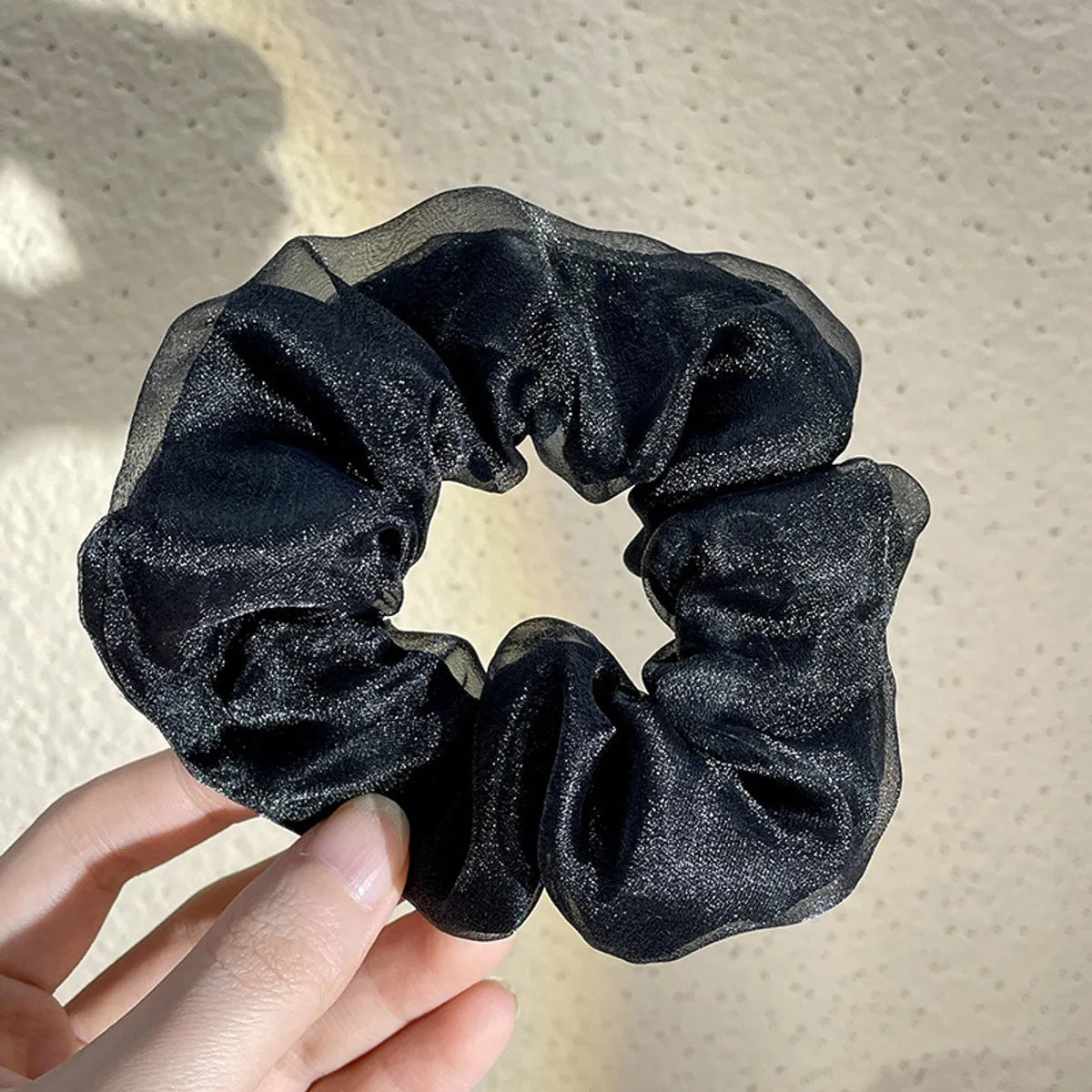 Women'S Elegant Solid Color Cloth Hair Tie