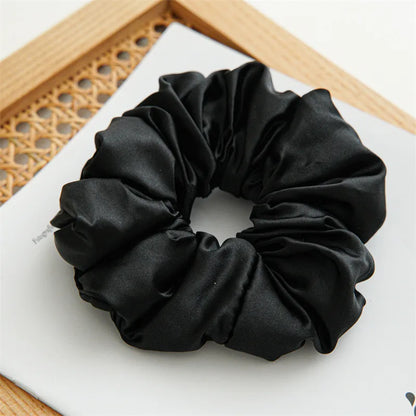 Women'S Elegant Solid Color Cloth Hair Tie