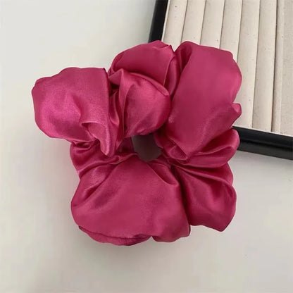 Women'S Elegant Solid Color Cloth Hair Tie