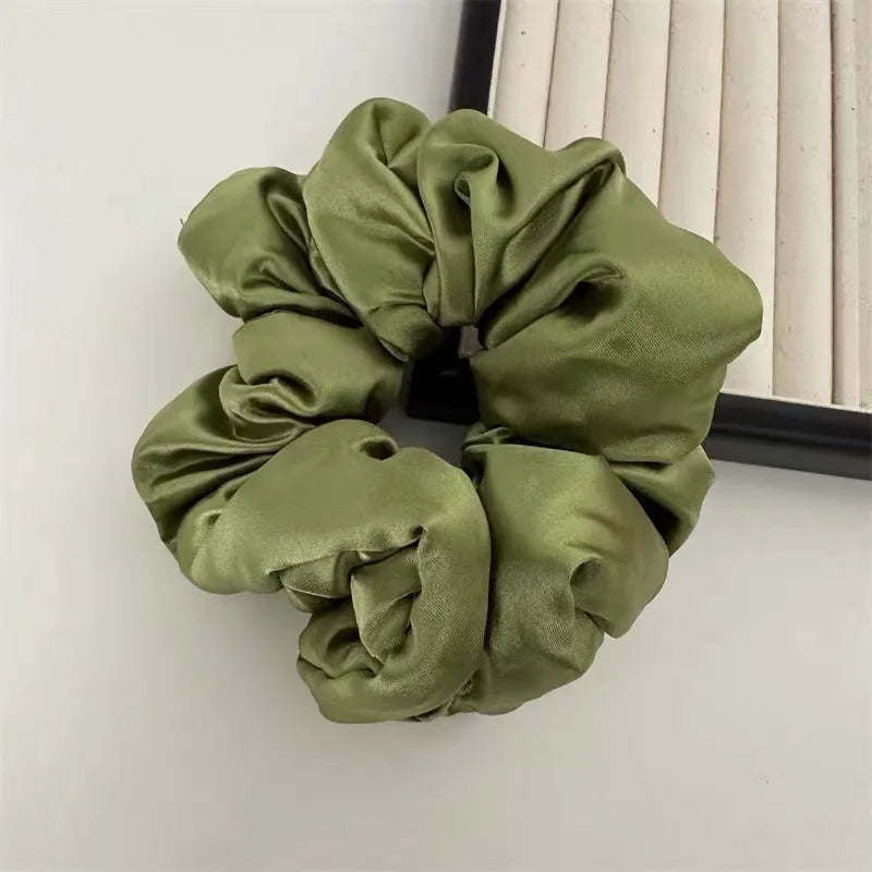 Women'S Elegant Solid Color Cloth Hair Tie