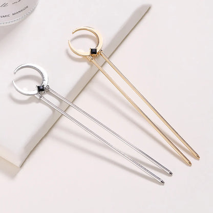 Women'S Elegant Streetwear U Shape Metal Hairpin