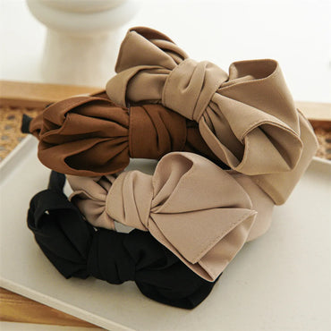 Women'S Elegant Sweet Bow Knot Cloth Hair Band