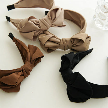 Women'S Elegant Sweet Bow Knot Cloth Hair Band