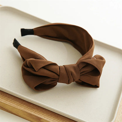 Women'S Elegant Sweet Bow Knot Cloth Hair Band