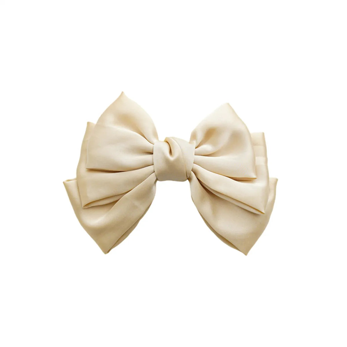 Women'S Elegant Sweet Bow Knot Cloth Hair Clip