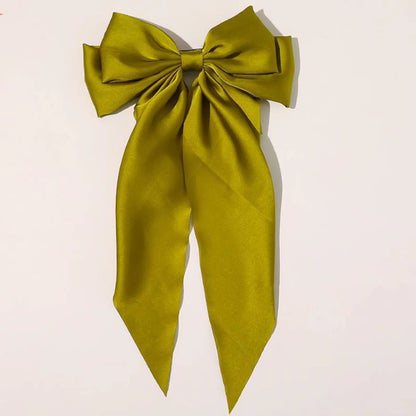 Women'S Elegant Sweet Bow Knot Cloth Hair Clip